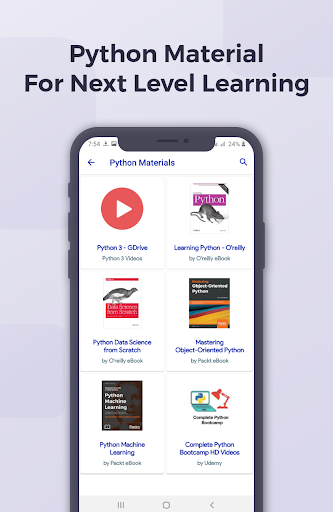 Learn Python Programming - Offline Tutorial - عکس برنامه موبایلی اندروید