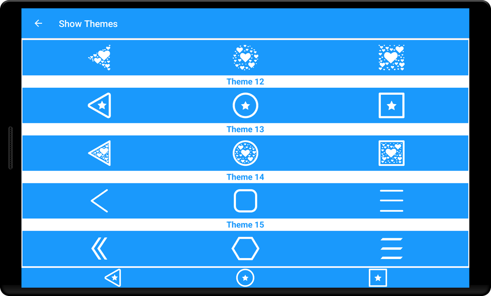 Button Bar - عکس برنامه موبایلی اندروید