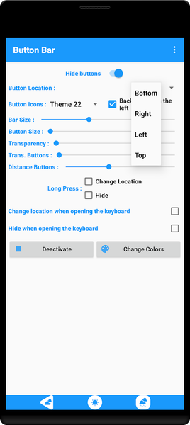 Button Bar - عکس برنامه موبایلی اندروید