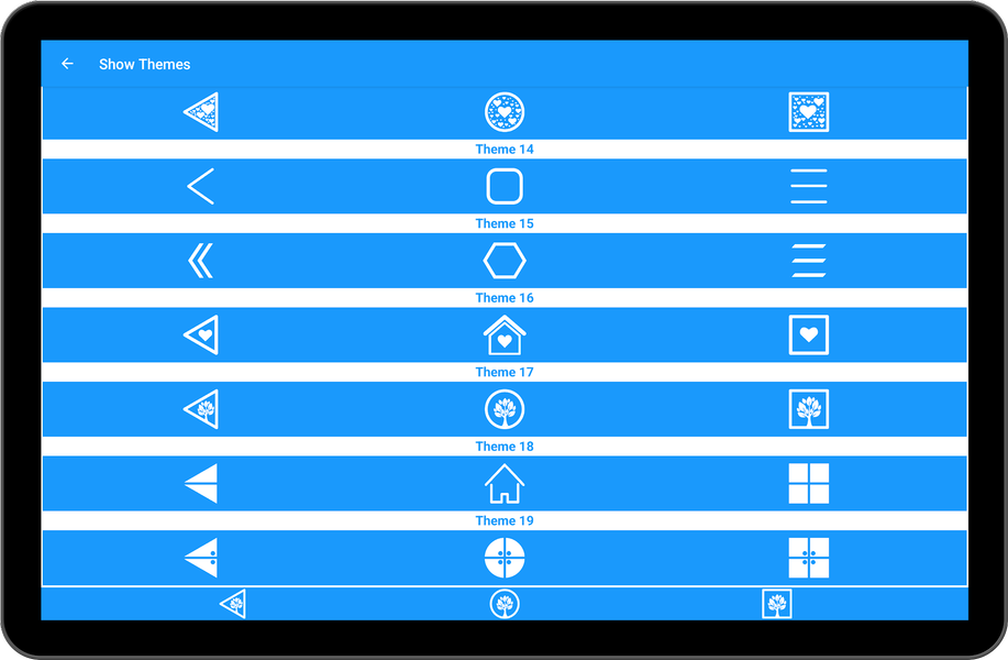 Button Bar - عکس برنامه موبایلی اندروید