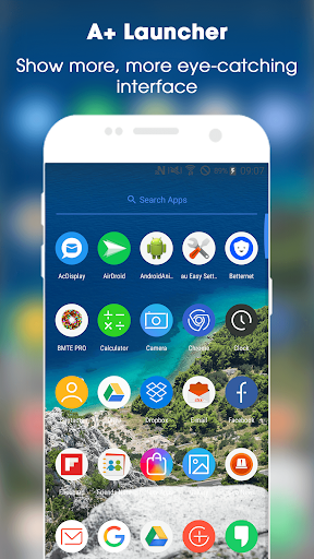 A+ Launcher - Simple & Fast Home Launcher - عکس برنامه موبایلی اندروید