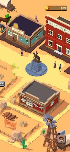Gold rush idle: City builder - Image screenshot of android app