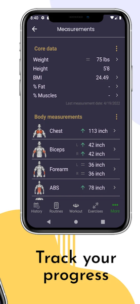 Gymlify - fitness app for gym - عکس برنامه موبایلی اندروید