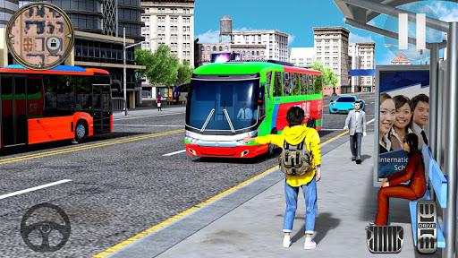 Modern City Coach Bus Driving - Gameplay image of android game