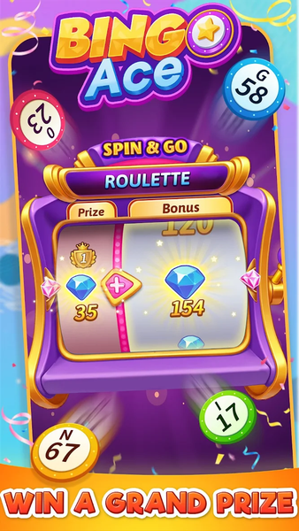 Bingo Ace: Lucky Bingo Game - عکس بازی موبایلی اندروید