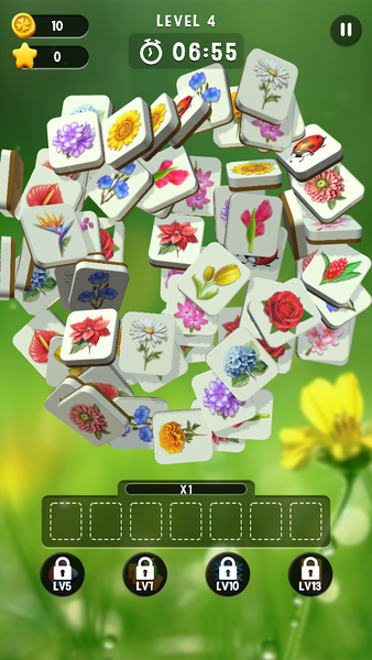 Blossom Match - Gameplay image of android game