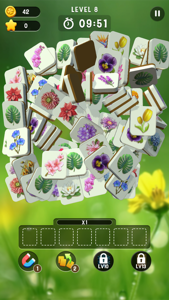 Blossom Match - Gameplay image of android game