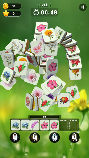 Blossom Match - Gameplay image of android game