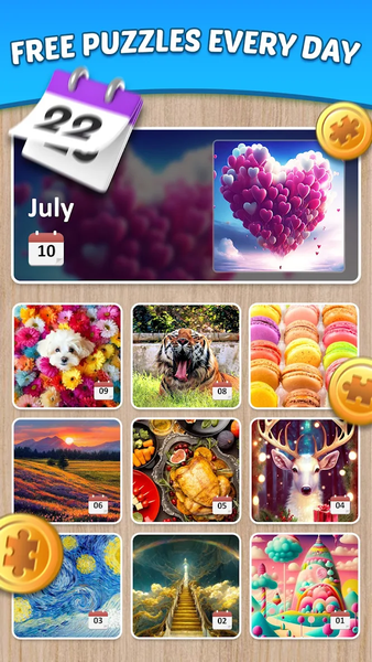 Jigsaw Zen - Gameplay image of android game