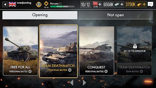 Tank Warfare - نبرد تانک - Gameplay image of android game