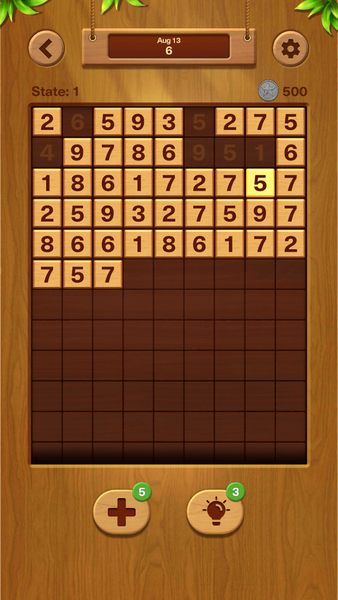 Woodbie - Numeric Quest - Gameplay image of android game