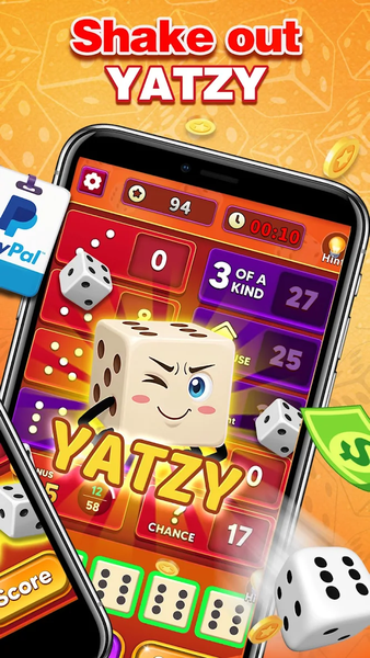 Yatzy Champ: Dice PVP Fun Game - Gameplay image of android game