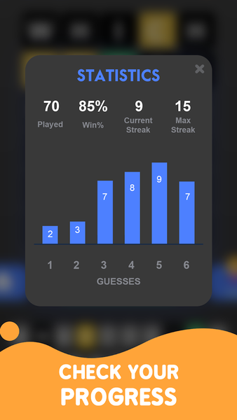 Daily Word Challenge - Gameplay image of android game