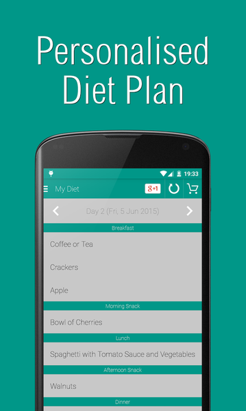 Diet Assistant - Image screenshot of android app
