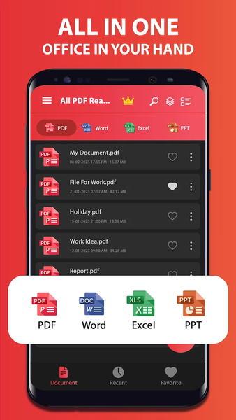 PDF Reader - PDF Viewer - عکس برنامه موبایلی اندروید