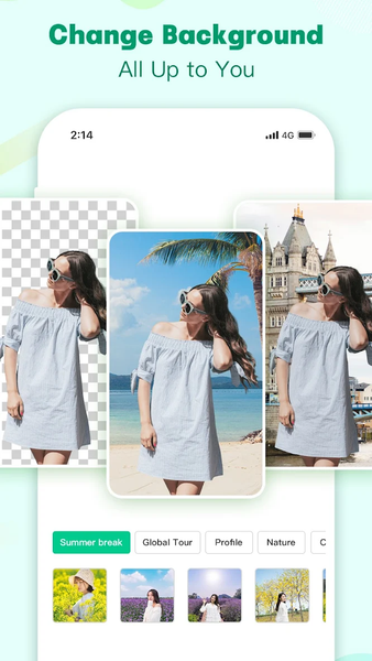 Apowersoft Background Eraser - Image screenshot of android app