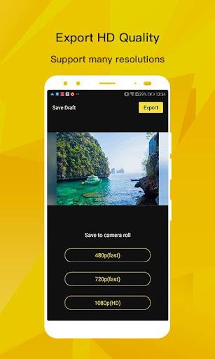 BeeCut - Incredibly Easy Video Editor App for Free - عکس برنامه موبایلی اندروید