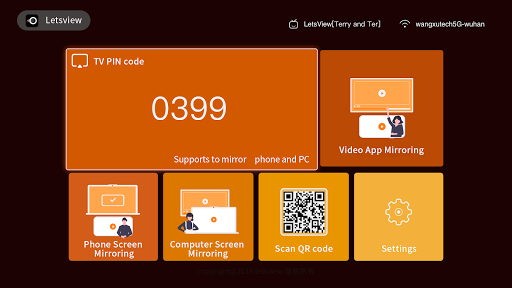 LetsView TV: Screen Mirroring - Image screenshot of android app
