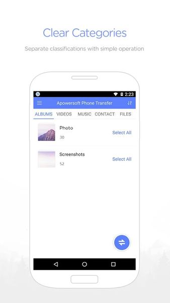 ApowerTrans - Phone Transfer - Image screenshot of android app