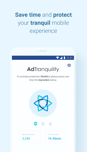AdTranquility VPN Spam Blocker - عکس برنامه موبایلی اندروید