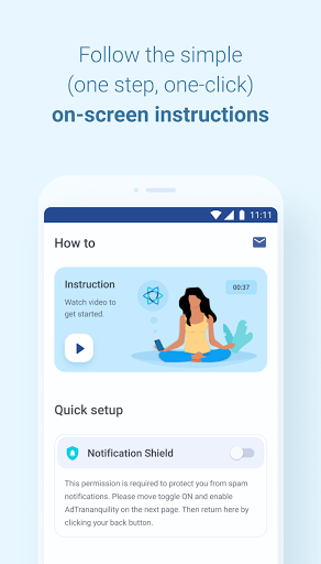 AdTranquility VPN Spam Blocker - عکس برنامه موبایلی اندروید