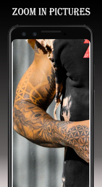 Tattoo Ideas App - عکس برنامه موبایلی اندروید