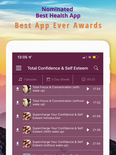 Total Confidence & Self Esteem - Image screenshot of android app
