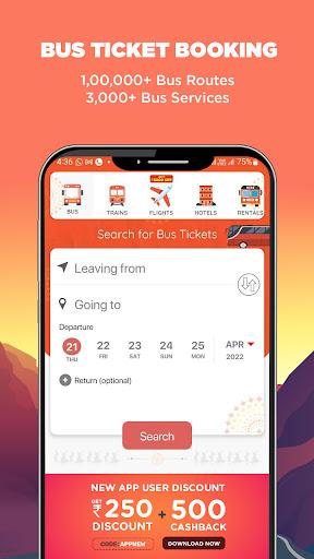 AbhiBus Bus Ticket Booking App - Image screenshot of android app