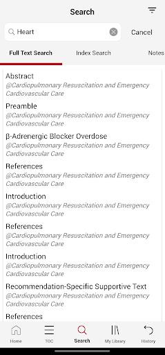 AHA Guidelines On-the-Go - Image screenshot of android app