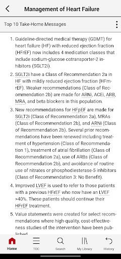 AHA Guidelines On-the-Go - Image screenshot of android app