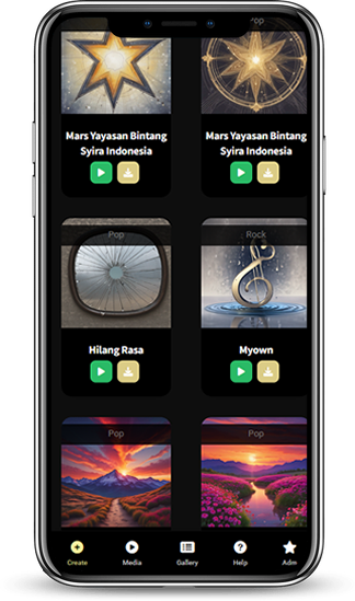 SUNO MUSIC AI - Image screenshot of android app