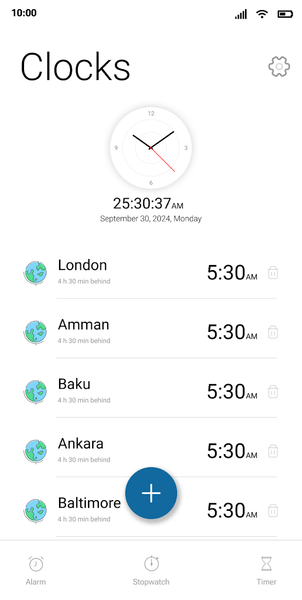 Clock: Alarm Clock & Timer - عکس برنامه موبایلی اندروید