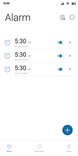 Clock: Alarm Clock & Timer - عکس برنامه موبایلی اندروید