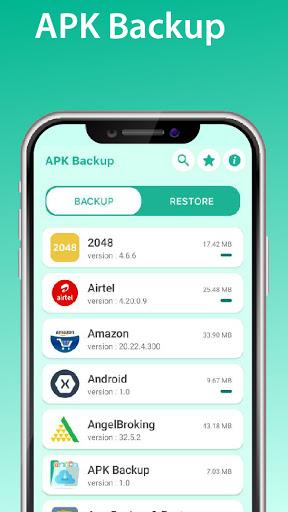 APK Backup - عکس برنامه موبایلی اندروید