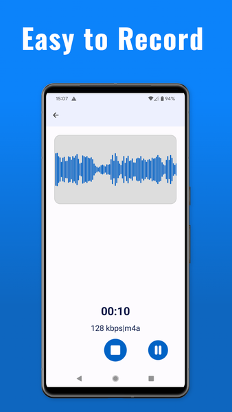 Voice Recorder: Audio Recorder - عکس برنامه موبایلی اندروید