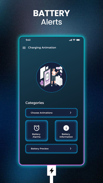 Battery Charging Animation - Image screenshot of android app