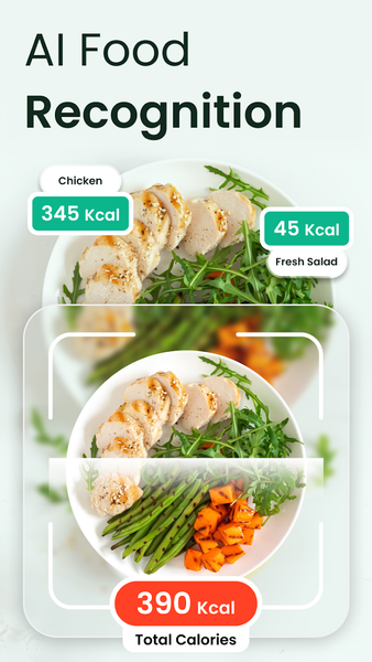 Calosync AI - Calorie Counter - عکس برنامه موبایلی اندروید