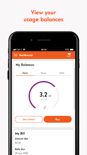 Cell C - عکس برنامه موبایلی اندروید