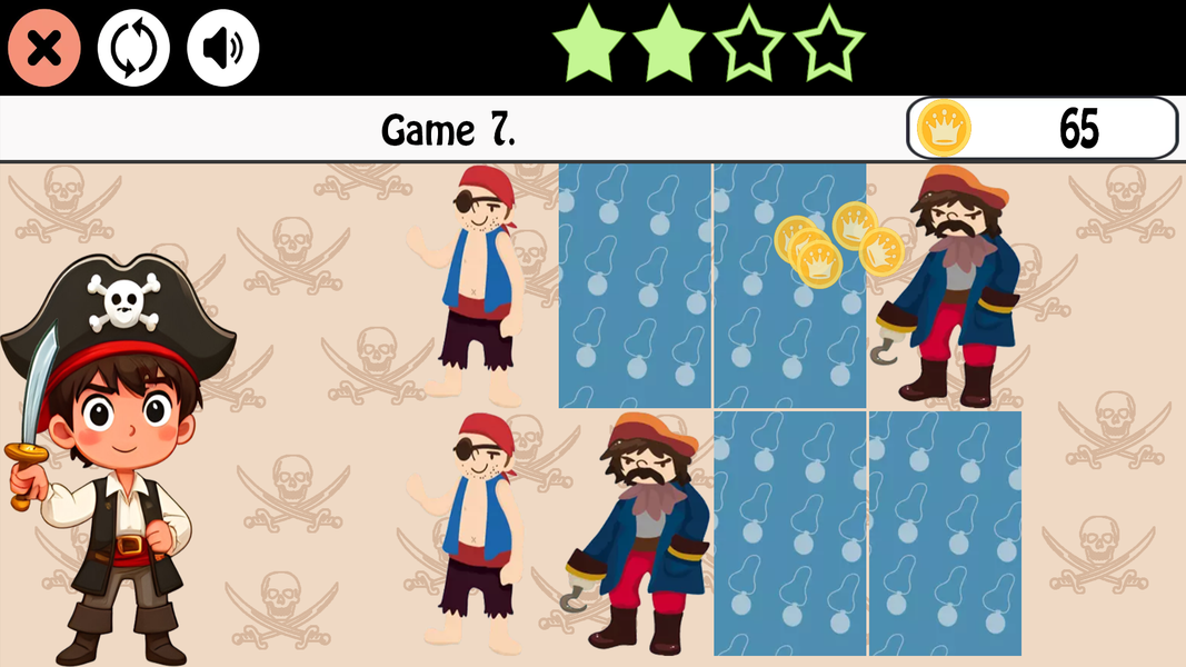 Skull Island: Pirate Memory - عکس بازی موبایلی اندروید