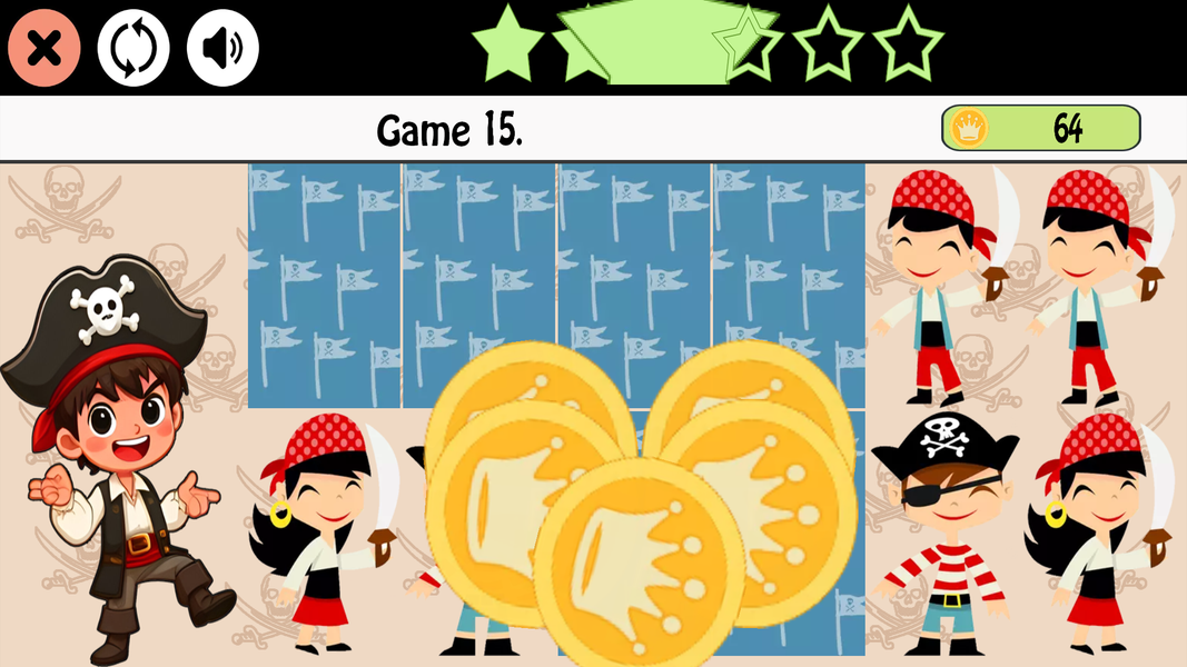 Skull Island: Pirate Memory - عکس بازی موبایلی اندروید