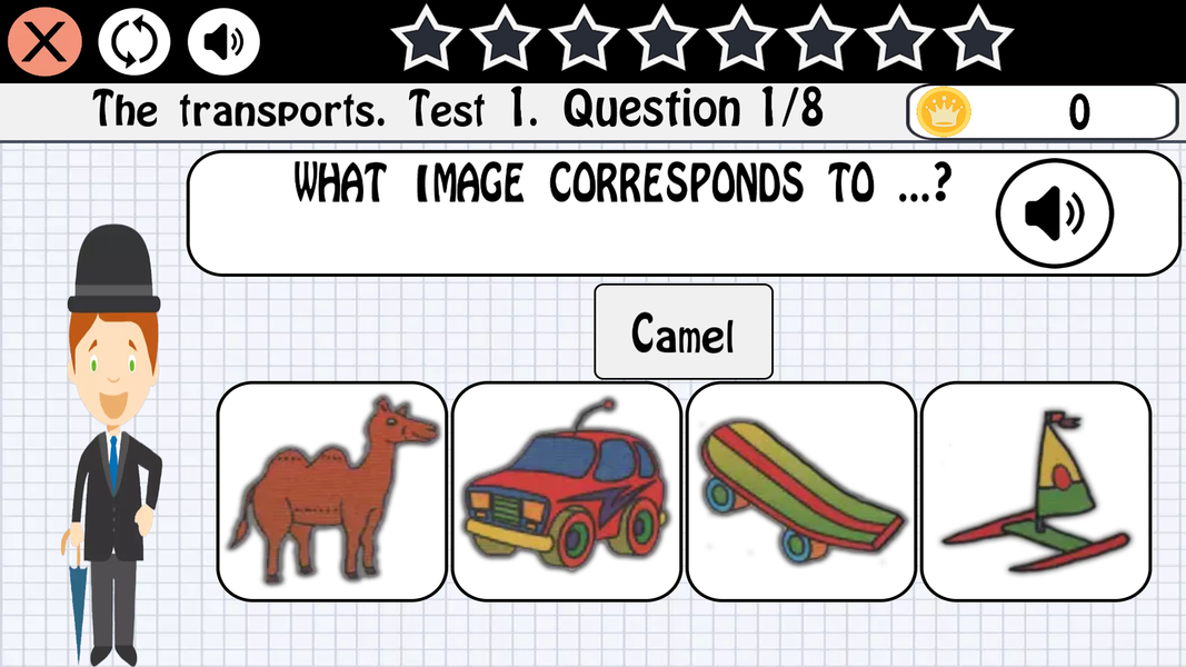 Learn English by Playing - عکس بازی موبایلی اندروید