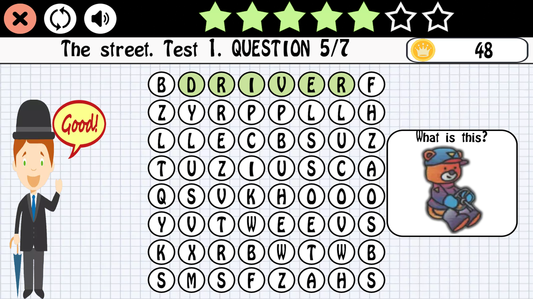 Learn English by Playing - عکس بازی موبایلی اندروید