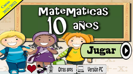 Matemáticas 10 años - عکس بازی موبایلی اندروید