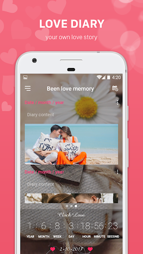 Love Days Counting- Love Diary - Image screenshot of android app
