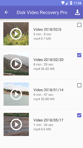 Disk Video Recovery - Image screenshot of android app
