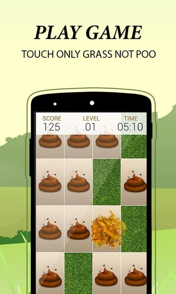 Don't Touch Poo - Gameplay image of android game