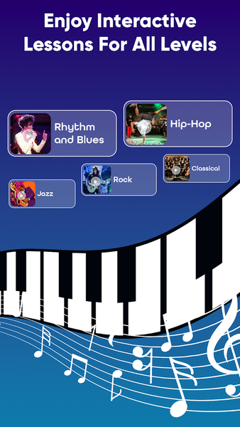 Piano Keyboard Guitar & Drums - عکس برنامه موبایلی اندروید