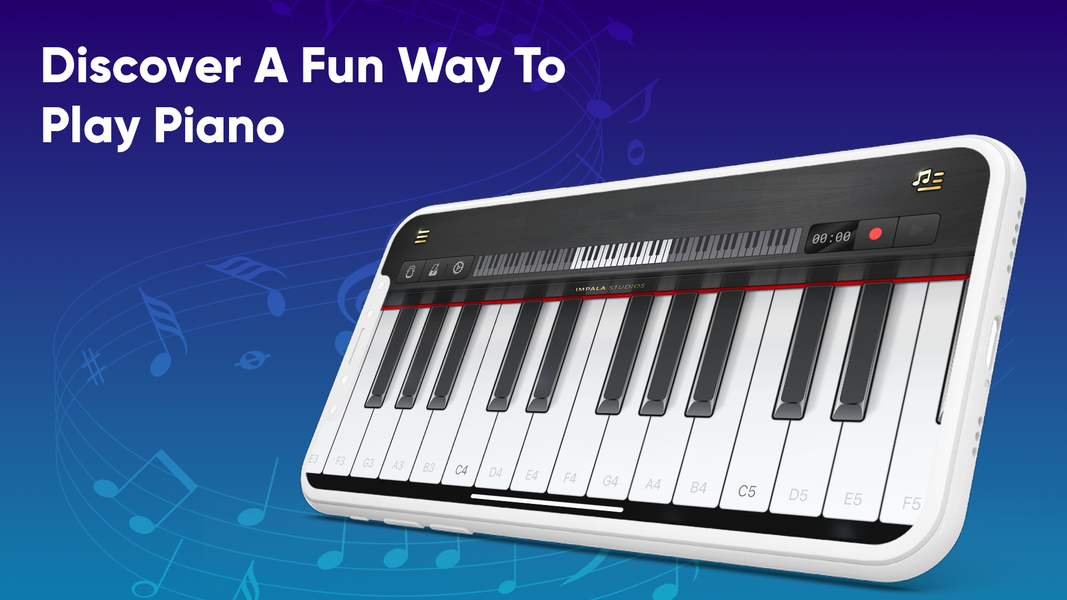 Piano Keyboard Guitar & Drums - عکس برنامه موبایلی اندروید