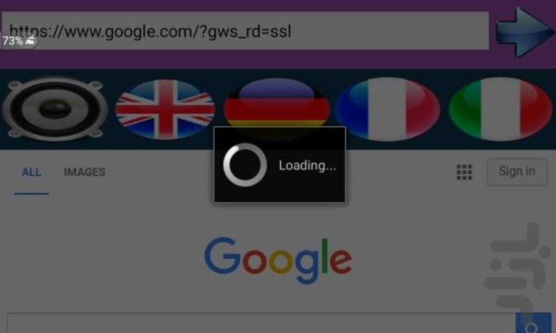 تلفظ صفحات وب زبان های زنده اروپایی - عکس برنامه موبایلی اندروید