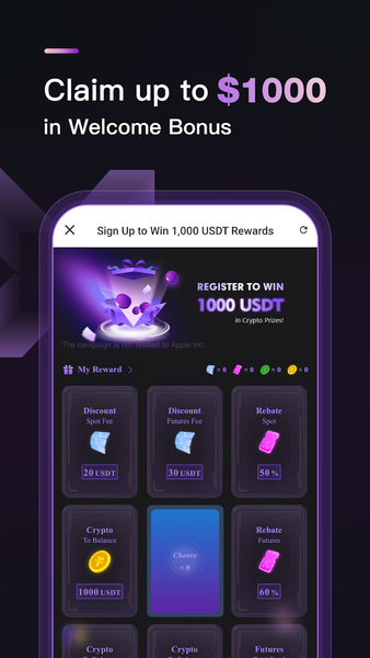 FameEX: Buy Bitcoin & Crypto - عکس برنامه موبایلی اندروید